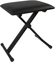 Stool Chair Foldable Stool Height Adjustable Stool Chair Seat Cushion With Anti-Slip Rubber Entrance Shoe Changing Stool-black modern stool