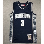 basketball jersey Georgetown University jersey #3 Iverson NBA jersey MPGV