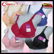 Cheapest!!! K396 - SOREX BRA Foam Without Wire CUP C SIZE 40C - 46C Three Plug