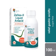 Zellox Ii Double Strength Liquid Antacid (100ml)