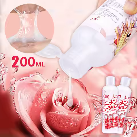 Pelumas Untuk Pelumas Berbasis Air Seks Semen Seks Gel Pelumas Kental Untuk Pasangan Wanita Minyak A