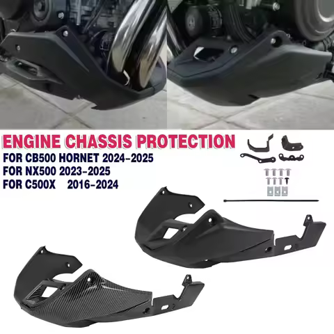 CB500F 16-25 CB500 HORNET 24-25 Engine Chassis Protection Belly Pan kit For Honda NX 500 23-25 Lower