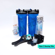 ELIM Filter - Paket Filter Air 2 Housing Nanotec 10 inch / Filter Air Ledeng