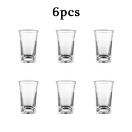 【Only 6 Glasses】6 Acrylic Shot Wine Glass Carrier Caddy Liquor Dispenser Drinking, Beer and Wine Separator for Party Drinking Game Great Party Gift