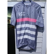 MERAH RCC Cycling Jersey Grey White Pink ACM