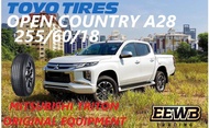 (POSTAGE) 245/65/17 ORIGINAL MITSUBISHI TRITON TOYO OPEN COUNTRY A28 NEW CAR TIRES TYRE TAYAR