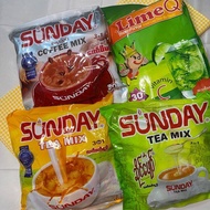 Sunday ชานม ชานมพม่า กาแฟ 3in1 tea mix coffee mix
