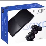 PS2 Silm Ps 2 Original Set (Free 10 Games ,256mb Memory Card , 2 Controlles)