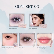 Flower Knows Butterfly Cloud Collar Collection Makeup Gift Set Includes eyeshadow blush lipstick mas