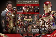 全新<<啡盒未開封>> Hottoys MMS759 Iron Man mark42 MK42 豪華普通版(睇清楚圖)