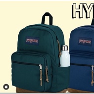 jansport Classic Suede Series RIGHT PACK Computer Water Bottle Backpack