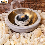 Desert Tent Incense Bowl with Burning Incense Stick Aromatherapy Decorative Tray