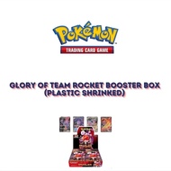 [READY STOCK] Pokemon Glory of Team Rocket Booster Box (SHRINKED)