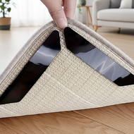 8/10pcs Carpet Sticker, Home Carpet Anti-Slip Tape, Bathroom Floor Grip Strips 0.98x5.12 Inch