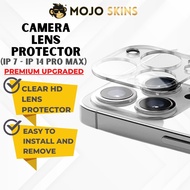MOJOSKINS Camera Lens Protector iP 15 Pro Max 14/14 Plus/14 13 Pro Max/11/12 Pro Tempered Glass Premium Durable