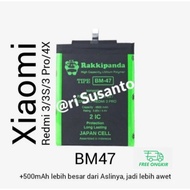 Baterai Rakkipanda BM47 BM-47 for Xiaomi Redmi 3 Redmi 3S Redmi 3