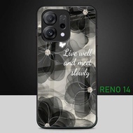 Softcase Glossy Glasshp For OPPO RENO 14 - Case hp RENO 14 - OPPO RENO 14 -A185 Mobile Phone Case