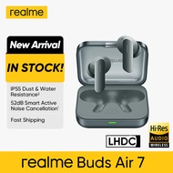 realme Buds Air 7 TWS Earphone 52dB Noise Cancellation 52 Hours Battery Life 12.4mm Bass Driver LHDC