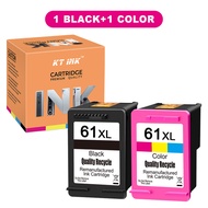 78 Fkwihiabm KT INK 61XL ตลับหมึกเข้ากันกับ HP61สำหรับ HP 61 XL Envy 4500 4502 5530 Deskjet 1050 205