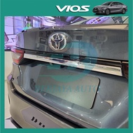 Toyota Vios AC100 Rear Chrome Bar Rear Trunk Molding Trim Protector Cover 2023-2026 NGC100 Berjaya A