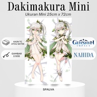 Dakimakura Mini Genshin Impact NAHIDA Mini Waifu Anime Pillow