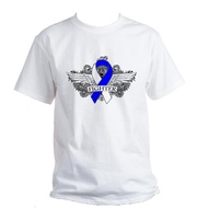 Als Disease Fighter Wing T-shirt