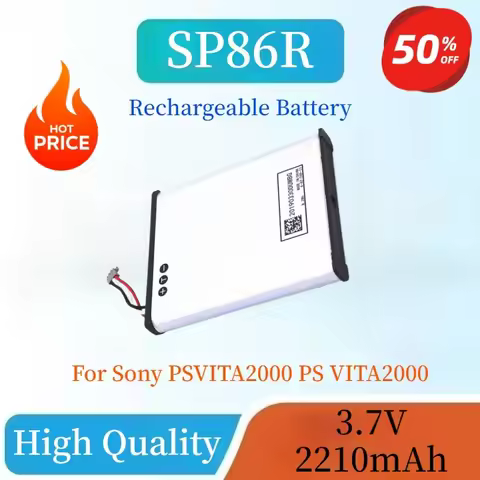 New High Quality SP86R 3.7V 2210mAh Rechargeable Battery For Sony PS Vita 2000 Replacement High-capa