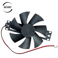 Black DC 12V Plastic Brushless Fan Cooling Fan For Induction Cooker Repair Accessories