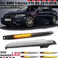 2 Pieces Suitable for BMW F10 M5 FV91 FV92 FV93 2010-2016 LED Dynamic Side Signal Light Turn Signal 