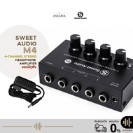 แอมป์หูฟัง Sweet Audio M4 4-Channel Stereo Headphone Amplifier Sweet Audio M 4 Assawamusic