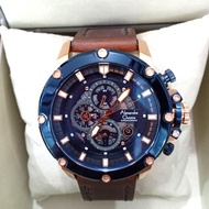 ALEXANDRE CHRISTIE AC6416 AC 6416 MAN BLUE ROSEGOLD Original