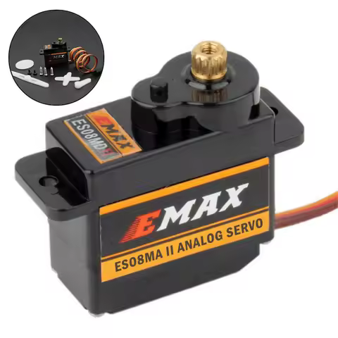 12g ES08MAII ES08MA Metal GEAR Digital Micro Servo For Car Boat Helicopter Airplane Rc Robot