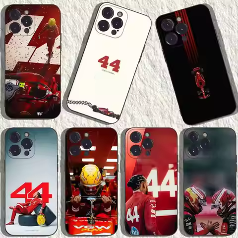 44 L-Lewis Hamilton Phone Case For iPhone 17,16,15,14,13,12,11,Plus,Pro Max,XS,X,XR,SE,Mini,8,7,Soft