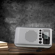 Retekess TR106 Digital Radio Easy to Operate LCD Display Multifunctional Mini Portable FM/AM Pocket Radio for the Aged