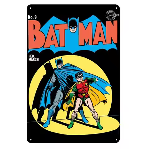 No9 Movie Metal Poster Tin Sign - Comic Book Plate