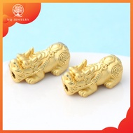 Charm bạc tỳ hưu mạ vàng - NQ JEWELRY