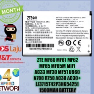 ZTE MF60 MF61 MF62 MF65 M MTS MTC 945 AC33 MF30 MF51 U960 N700 R750 AC30 + Li3715T42P3h654251 u230 B