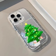 Cute Christmas Tree Mirror Phone Case For Vivo X300 X200 Pro Mini X200S X100 X100S X90 X90S X80 X70 
