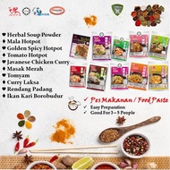 GOSHOP 4U HALAL Pes Makanan Sos Sedap & Murah 酱料包 Food Paste By ICFF Product 135 gram - 200 gram - 3