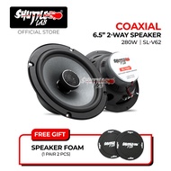 SHUTTLE LAB Speaker SL-V62 6.5" 2-Way Coaxial Speaker 280Watts 6.5 inch 2-Way Speaker