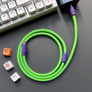 Fast Charging Cable 6A Type-C Cable Mobile Game Charger USB Type-C Cable Liquid Silicone Cable