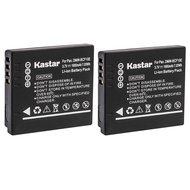 Kastar Battery (2-Pack) for Panasonic DMW-BCF10 DMW-BCF10PP A59 & Lumix DMC-FS12 FS15 FS25 FS4 FS42 