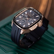 Greenwich Metal Case + Band for iWatch Series 11 46mm Ultra 3 49mm Watchband Modify Kit Metal Frame 