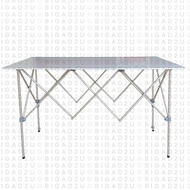 Portable Pop Up Counter 4ft x2ft With Dye Sublimation Cloth Printing