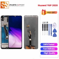 IPARTSEXPERT 6.3'' Original LCD for Huawei Y6P 2020 LCD Touch Screen Digitizer Replacement Screen fo