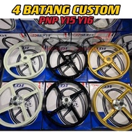 okmuda sport rim 4batang custom pnp y15 y16 4 batang sportrim ok muda