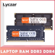 Lyczar DDR3 DDR4 8GB 4GB 16GB laptop RAM 1333 1600 2400 2666 DDR3L 204pin Sodimm Notebook memory