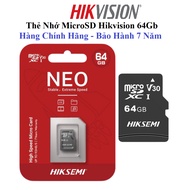 [Genuine] HIKSEMI NEO 64GB MicroSDXCTM Memory Card - HS-TF-C1-64G Micro SD Card