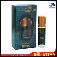 [Ready Stock] 【Ready Stock】REX MUSK KASTURI 6ML ROLL ON BY REX PERFUME