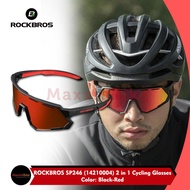 Rockbros Bicycle Glasses SP246 Cycling Sunglasses Bike Eyewear 2 Lens